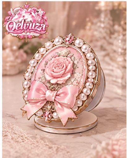 Rose Pearl Vintage Phone Stand