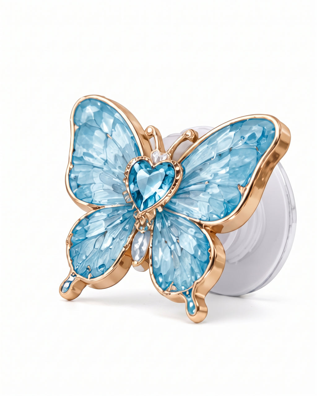 Butterfly Crystal Phone Stand