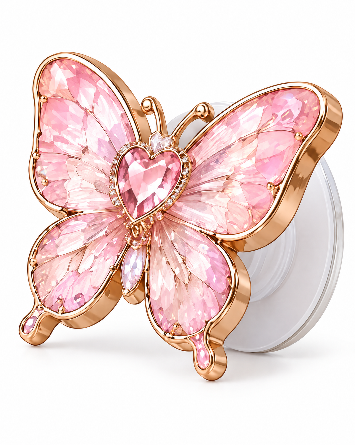 Butterfly Crystal Phone Stand