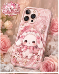 Cute Bunny Doll Lace iPhone Case