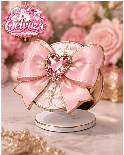 Crystal Bow Jewelry Phone Stand